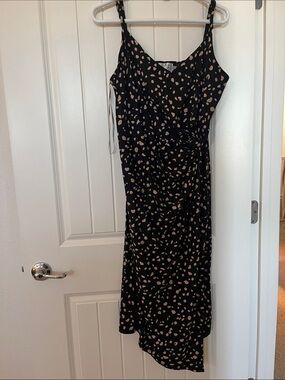 nine britton valencia knit midi dress | Dresses | Nine Britton Fitted Dress Black With Floral Print Off shoulder